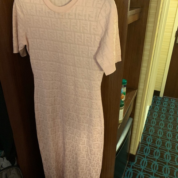 Fendi FF Motif Knitted Dress - Picture 5 of 7